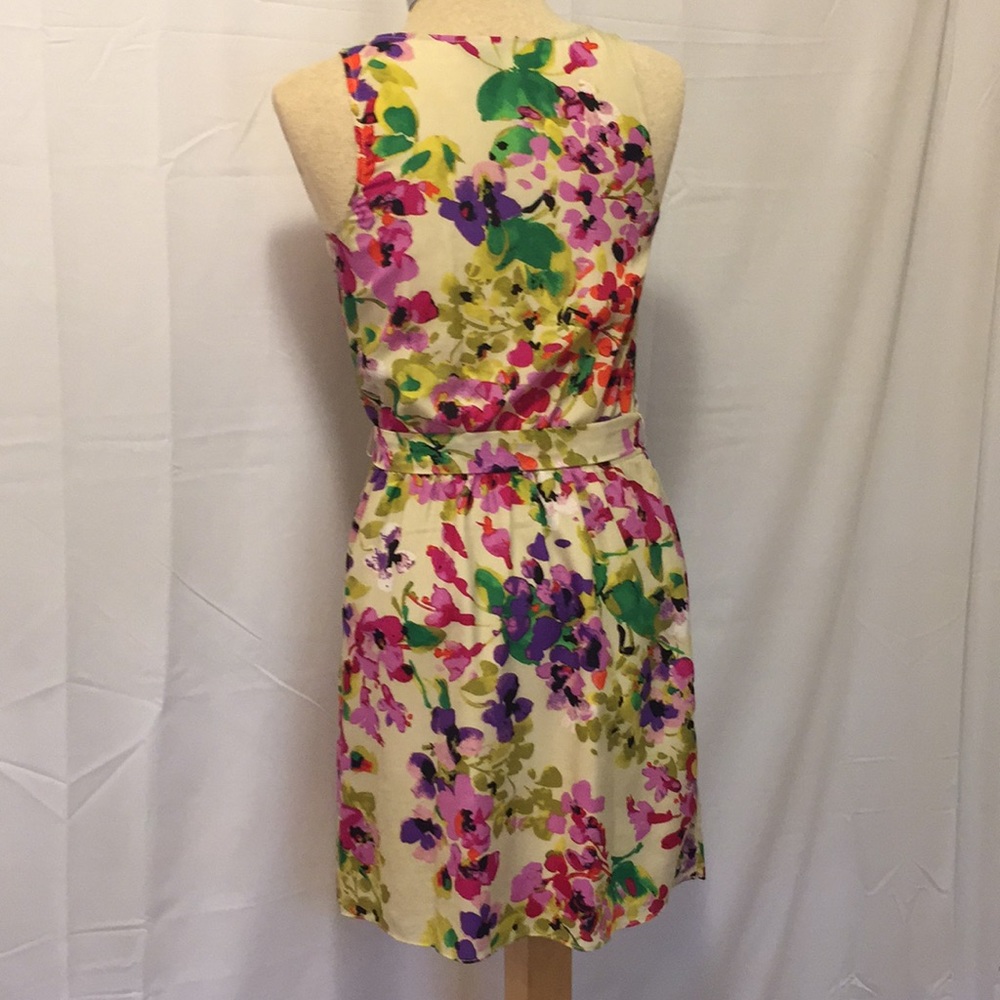 Express Summer Floral Ruffle Dress - Picture 2 of 4